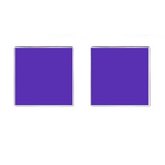 Ultra Violet Purple Cufflinks (square) by bruzer