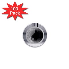 Washing Machines Home Electronic 1  Mini Buttons (100 Pack)  by Proyonanggan