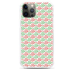 Spirals Geometric Pattern Design Iphone 12 Pro Max Tpu Uv Print Case by Ndabl3x