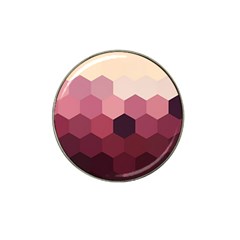 Hexagon Valentine Valentines Hat Clip Ball Marker by Grandong