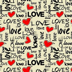 Love Abstract Background Love Textures Play Mat (square) by nateshop