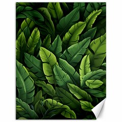 Green Leaves Canvas 12  X 16  by goljakoff