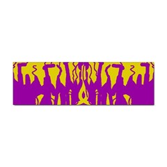 Yellow And Purple In Harmony Sticker Bumper (10 Pack) by pepitasart