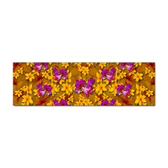 Blooming Flowers Of Orchid Paradise Sticker Bumper (10 Pack) by pepitasart