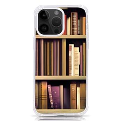 Books Bookshelves Office Fantasy Background Artwork Book Cover Apothecary Book Nook Literature Libra Iphone 14 Pro Max Tpu Uv Print Case by Grandong