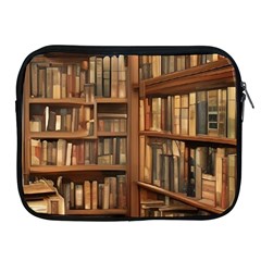 Room Interior Library Books Bookshelves Reading Literature Study Fiction Old Manor Book Nook Reading Apple Ipad 2/3/4 Zipper Cases by Grandong