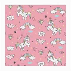 Cute Unicorn Seamless Pattern Medium Glasses Cloth (2 Sides) by Apen