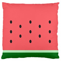 Watermelon Melon Fruit Healthy Food Meal Breakfast Lunch Juice Lemonade Summer 16  Baby Flannel Cushion Case (two Sides) by Maspions