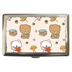 Bear Cartoon Background Pattern Seamless Animal Cigarette Money Case by Maspions