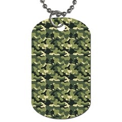 Camouflage Pattern Dog Tag (one Side) by goljakoff