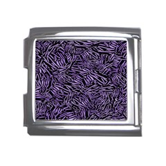 Enigmatic Plum Mosaic Mega Link Italian Charm (18mm) by dflcprintsclothing