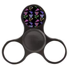 Abstract Pattern Flora Flower Finger Spinner by Maspions