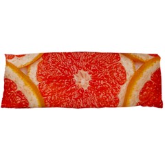 Grapefruit-fruit-background-food Body Pillow Case Dakimakura (two Sides) by Maspions