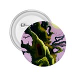 Outdoors Night Full Moon Setting Scene Woods Light Moonlight Nature Wilderness Landscape 2.25  Buttons Front