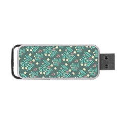 Illustration Pattern Seamless Portable Usb Flash (two Sides) by Maspions