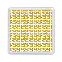 Little Bird Motif Pattern Wb Memory Card Reader (square) by dflcprintsclothing