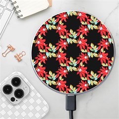 Floral Geometry Wireless Fast Charger(white) by Sparkle