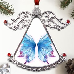 Butterfly-drawing-art-fairytale  Metal Angel With Crystal Ornament by saad11