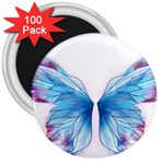 Butterfly-drawing-art-fairytale  3  Magnets (100 pack) Front