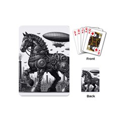 Steampunk Horse  Playing Cards Single Design (mini) by CKArtCreations