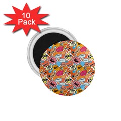 Pop Culture Abstract Pattern 1 75  Magnets (10 Pack)  by designsbymallika