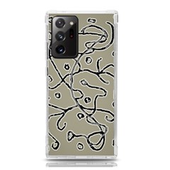 Sketchy Abstract Artistic Print Design Samsung Galaxy Note 20 Ultra Tpu Uv Case by dflcprintsclothing