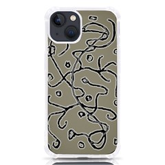 Sketchy Abstract Artistic Print Design Iphone 13 Tpu Uv Print Case by dflcprintsclothing