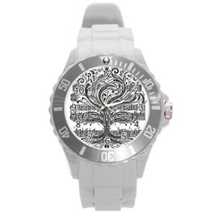 Acdc2086-9c8c-467c-aa42-5020abd8604b Round Plastic Sport Watch (l) by RiverRootsReggae