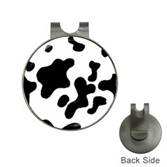 Cow Pattern Hat Clips With Golf Markers by Ket1n9