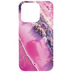 Texture Pink Pattern Paper Grunge Iphone 15 Pro Black Uv Print Pc Hardshell Case by Ndabl3x