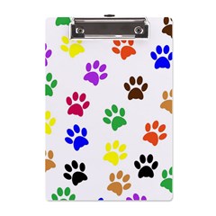 Pawprints Paw Prints Paw Animal A5 Acrylic Clipboard by Apen