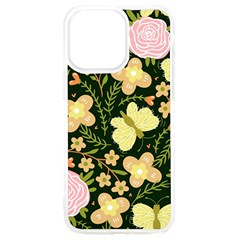 Flowers Rose Blossom Pattern Iphone 15 Pro Max Tpu Uv Print Case by Ndabl3x