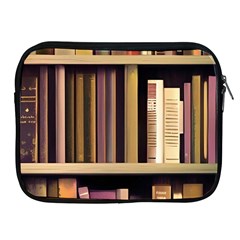 Books Bookshelves Office Fantasy Background Artwork Book Cover Apothecary Book Nook Literature Libra Apple Ipad 2/3/4 Zipper Cases by Posterlux