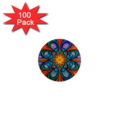 Pattern 2a Pattern 2 1  Mini Magnets (100 Pack)  by 2607694