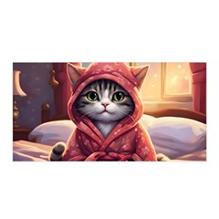 Cat 2 Satin Wrap 35  X 70  by 2607694a