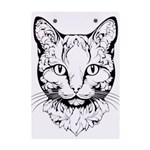 Cat - Artistic Paper Cut A5 Acrylic Clipboard Back