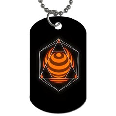 Geometry Dog Tag (one Side) by Sparkle