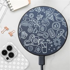 Internet Planet Drink Computer Wireless Fast Charger(black) by Proyonanggan