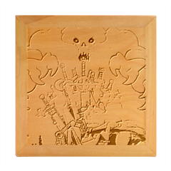 Adventure Time Lich Wood Photo Frame Cube by Bedest