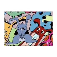 Graffiti Monster Street Theme Sticker A4 (10 Pack) by Bedest