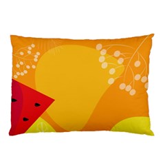 Watermelon Flower Pillow Case by Bedest