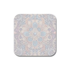 Pattern 1 Muster 7 Rubber Square Coaster (4 Pack) by 2607694c