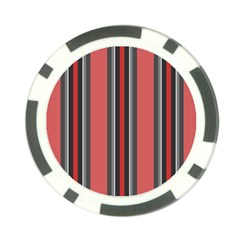 Rosa Grau Streifen Poker Chip Card Guard by 2607694c