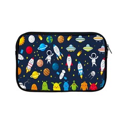 Big Set Cute Astronauts Space Planets Stars Aliens Rockets Ufo Constellations Satellite Moon Rover V Apple Macbook Pro 13  Zipper Case by Bedest