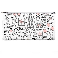 Big Collection With Hand Drawn Objects Valentines Day Pencil Case by Bedest