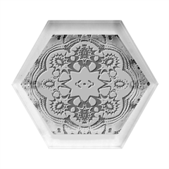 Gelb Floral Hexagon Wood Jewelry Box by 2607694c