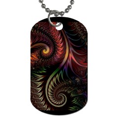 Fractal 1 Dog Tag (two Sides) by 2607694c