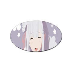 Emilia Rezero Sticker Oval (100 Pack) by Azkajaya