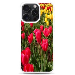 Yellow Pink Red Flowers Iphone 15 Pro Max Tpu Uv Print Case by Azkajaya