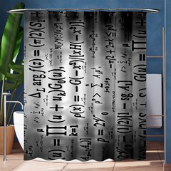 Science Formulas Shower Curtain 60  X 72  (medium)  by Ket1n9